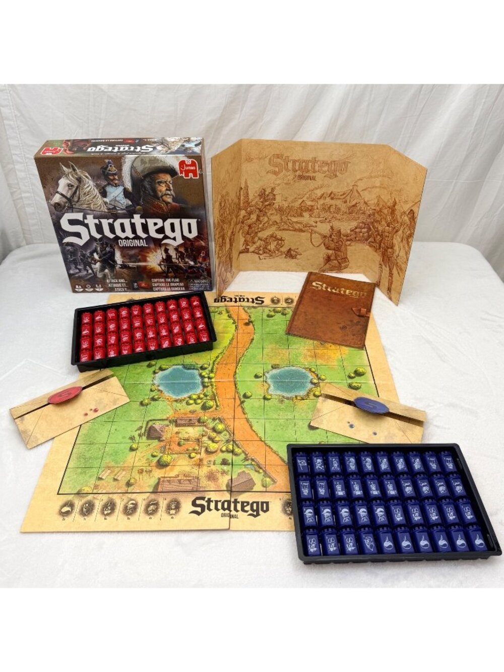 Stratego Original Board Game 2021 Jumbodiset European Used Box New Game